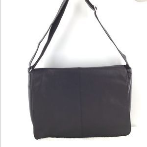 Latico Black Leather Laptop Bag NWOT